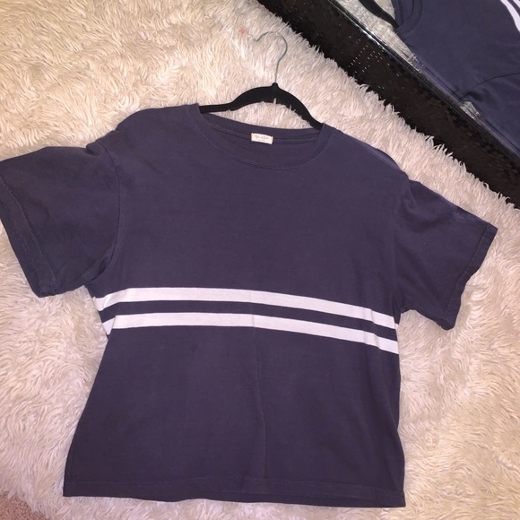 ❌SOLD❌Brandy Melville Aleena Stripe Tee - Picture 4 of 7